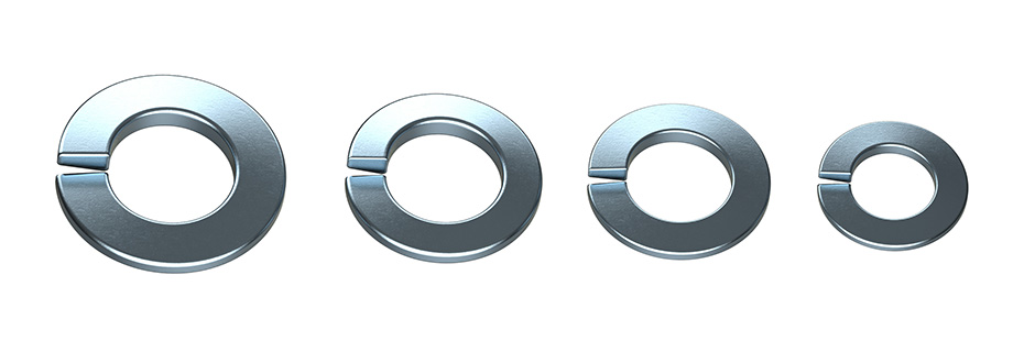 Spring Lock Washer (White zinc plated) SW-WZ